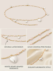 Love Pearl Waist Chain Dress Belt Accessories Chain Matching Skirt 2025 New Women's Edition