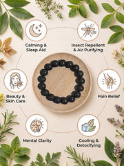Xiji Wan Incense Bead Bracelet | Calm & Beauty Support Daily Wear Jewelry