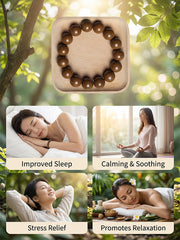 Osmanthus Sandalwood Incense Bead Bracelet | Mood Support & Fresh Breath Daily Wear Jewelry