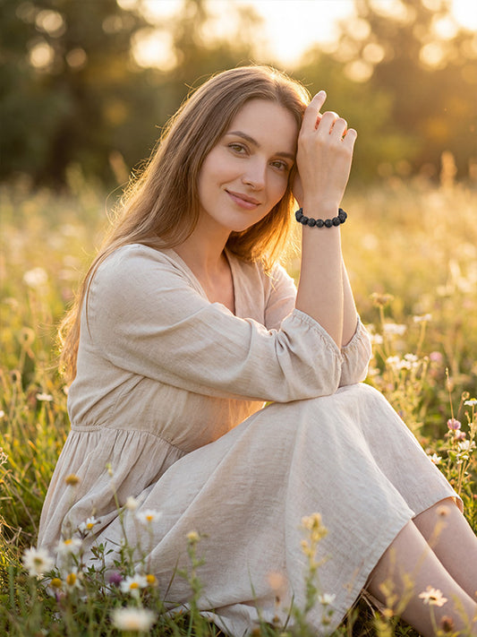Xiji Wan Incense Bead Bracelet | Calm & Beauty Support Daily Wear Jewelry
