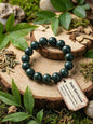 "Dream Calm" Herbal Incense Bead Bracelet | Lavender & Agarwood Sleep Support Aromatherapy Jewelry