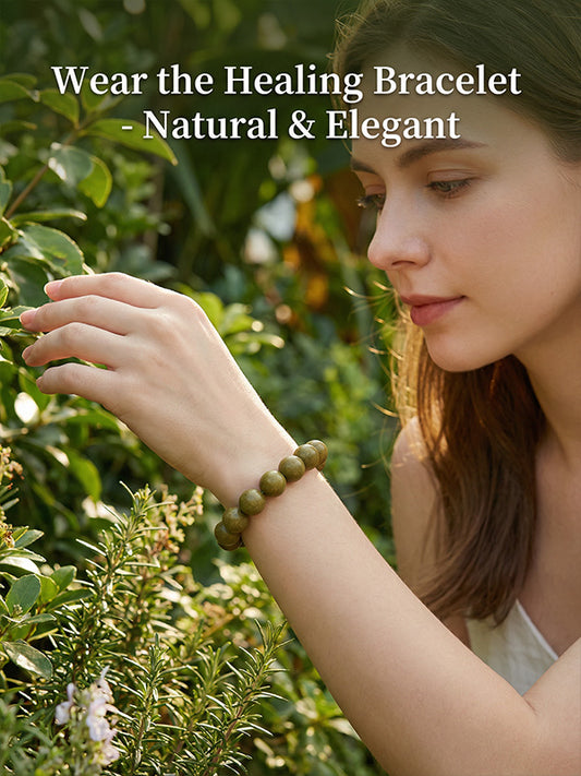 Awaken Mint & Herbal Incense Bracelet | Focus & Energy Support Daily Wear Jewelry