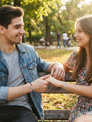 Inescapable Entanglement High-temperature forged "Eternal Knot"  Couple Bracelets