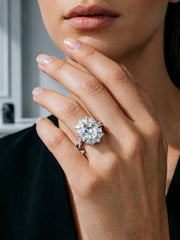 "Timeless Oval Diamond Ring'" — A Legacy to Cherish Size Adjustable